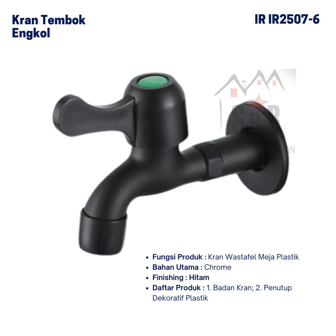 Kran Tembok Engkol FRUD IR2507-6